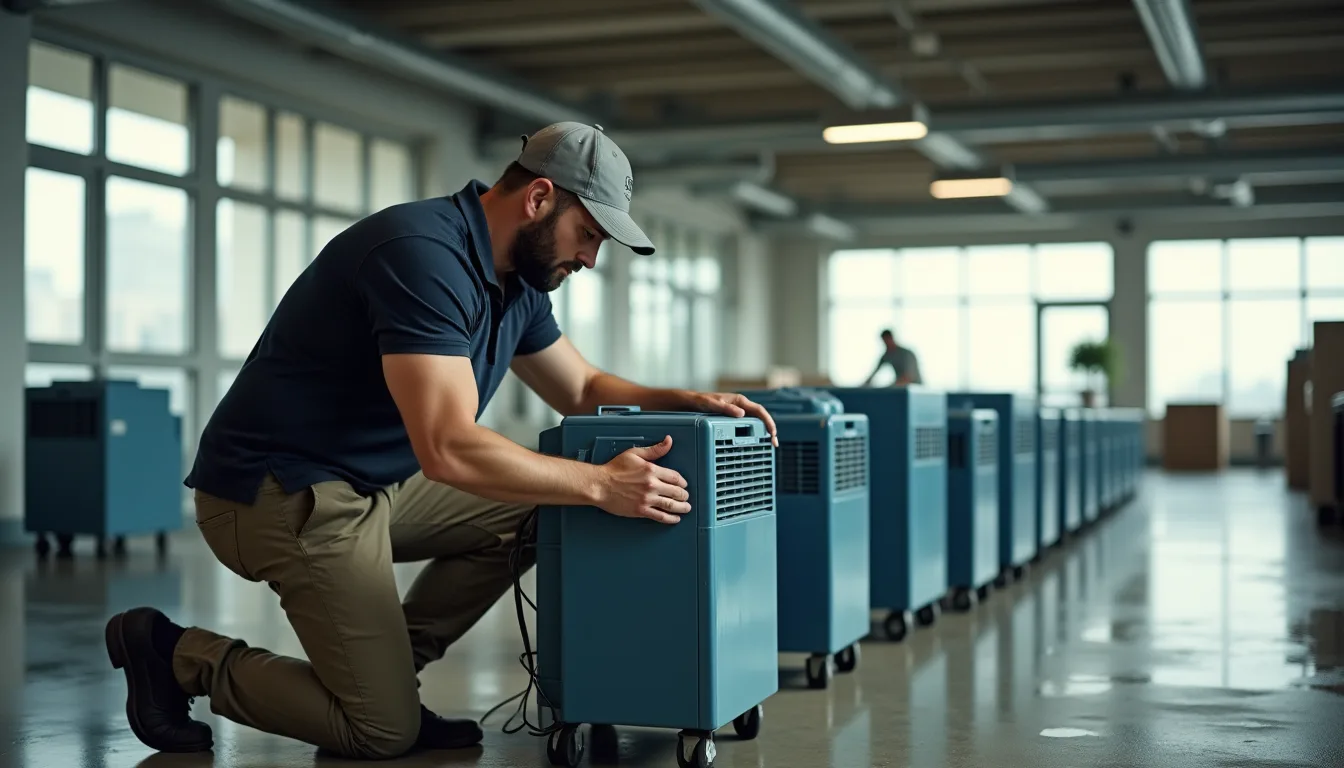 Commercial Water damage restoration